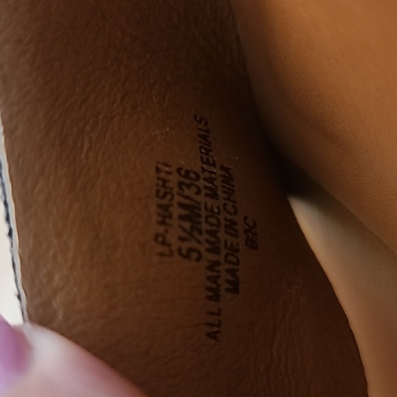 Lucky Brand Hollie Platform Block Heels Sandals Green Natural Color Size 5.5 - Picture 9 of 13